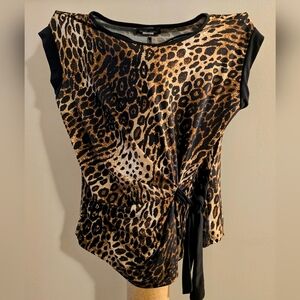 Leopard Print Women's Top